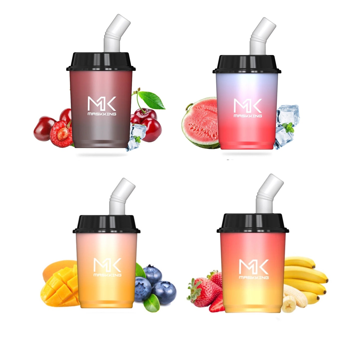 MK (MASKKING) SIP 600 PUFF 2% - DISPOSABLE VAPE POD DEVICE - CUP DESIGN - HOT **(PACK OF 10)**